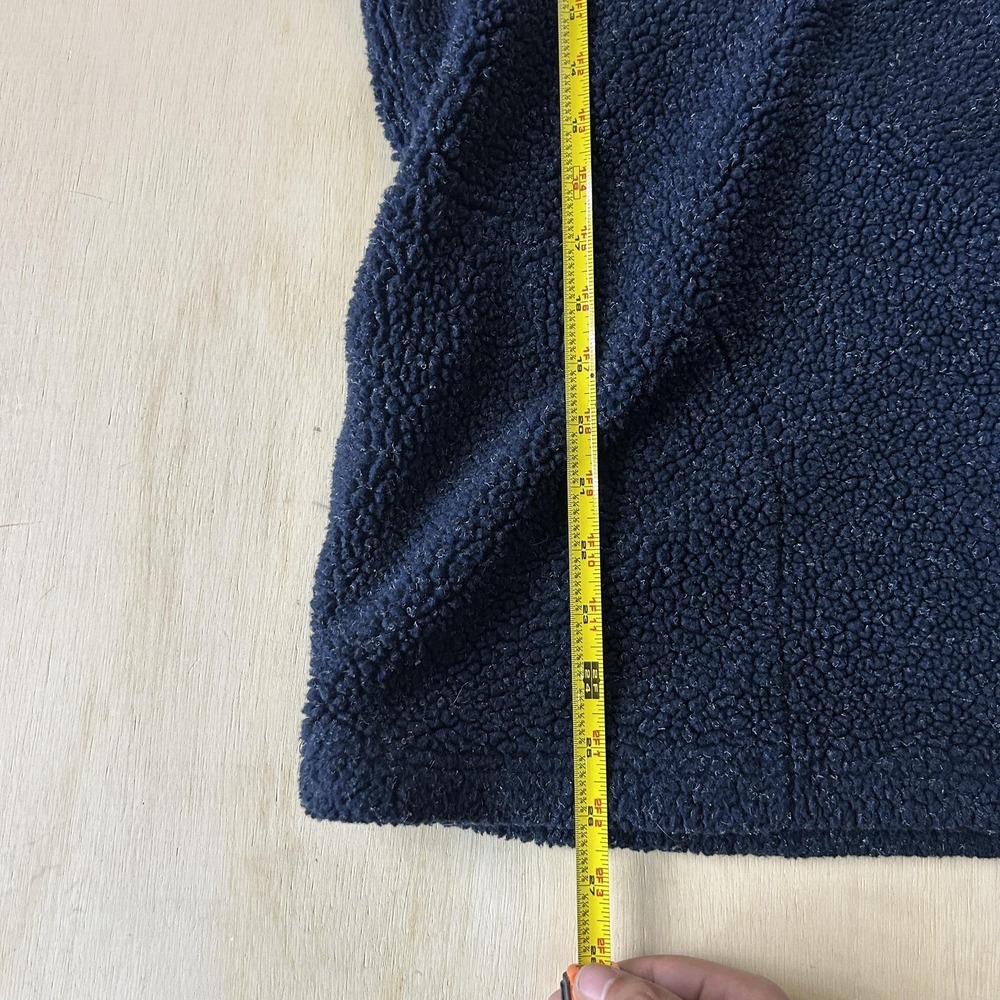 Vintage Columbia Sweater Mens Small Blue 1/4 Zip Mock Neck Pullover Made In USA - Picture 5 of 8